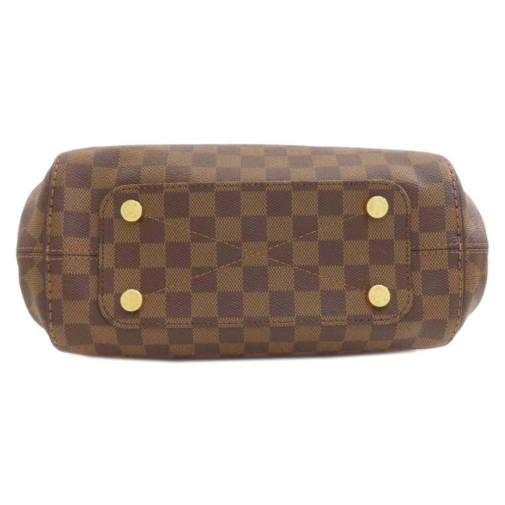 LOUIS VUITTON Authentic Brown Damier Canvas Tote Bag - Picture 4 of 16